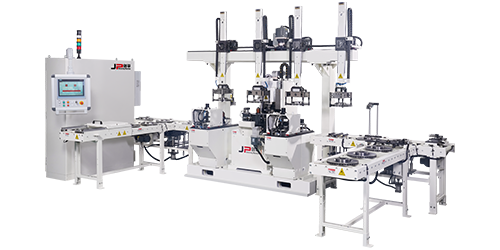 全自動剎車盤平衡機五工位流水線